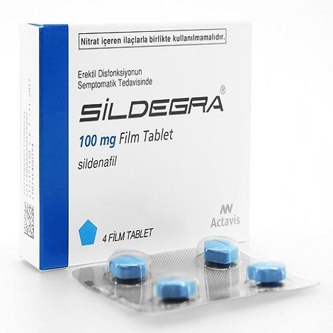 Sildegra 100 mg 4 Film Tablet Ereksiyon Hapı