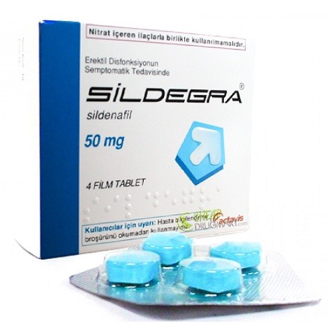 Sildegra 50 mg 4 Film Tablet Ereksiyon Hapı